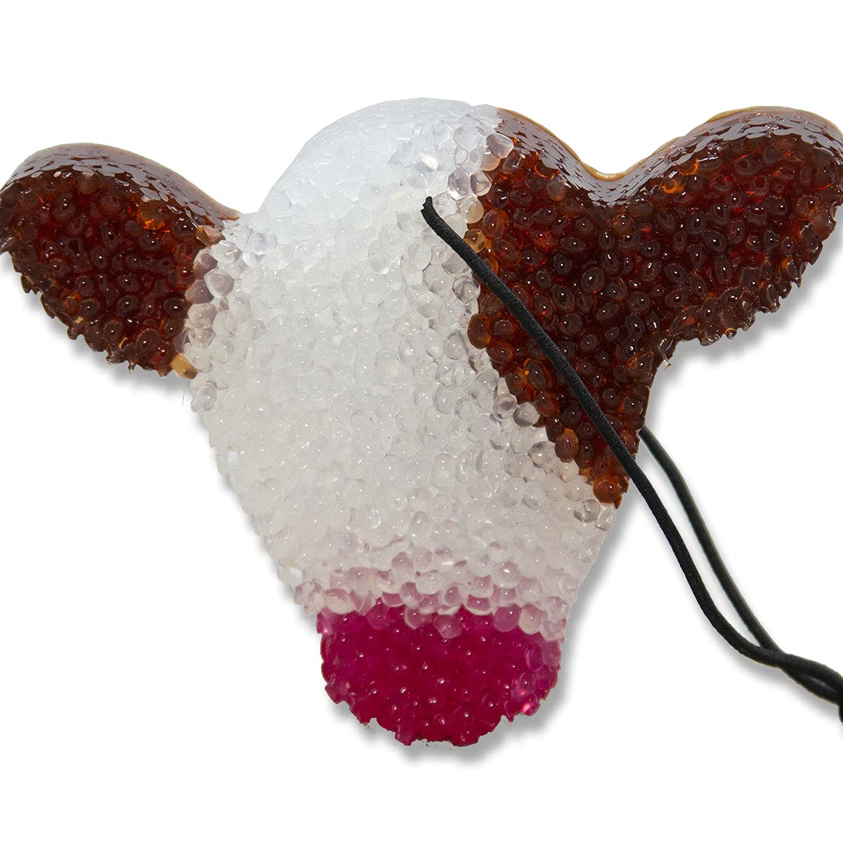 Leather and Lace, Lone Star Candles and More’s Original Aroma of Genuine Leather and Creamy Vanilla, Car & Air Freshener, USA Made in Texas, 3-Color Cute Cow Face 1-Pack