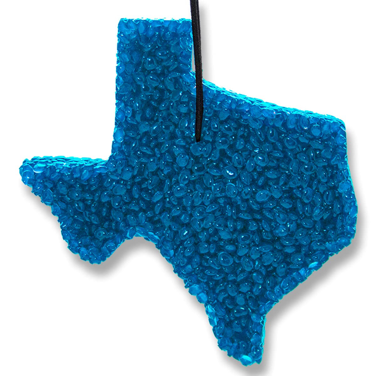 Leather and Lace, Lone Star Candles and More’s Original Aroma of Genuine Leather and Creamy Vanilla, Car & Air Freshener, USA Made in Texas, Blue Texas State 1-Pack