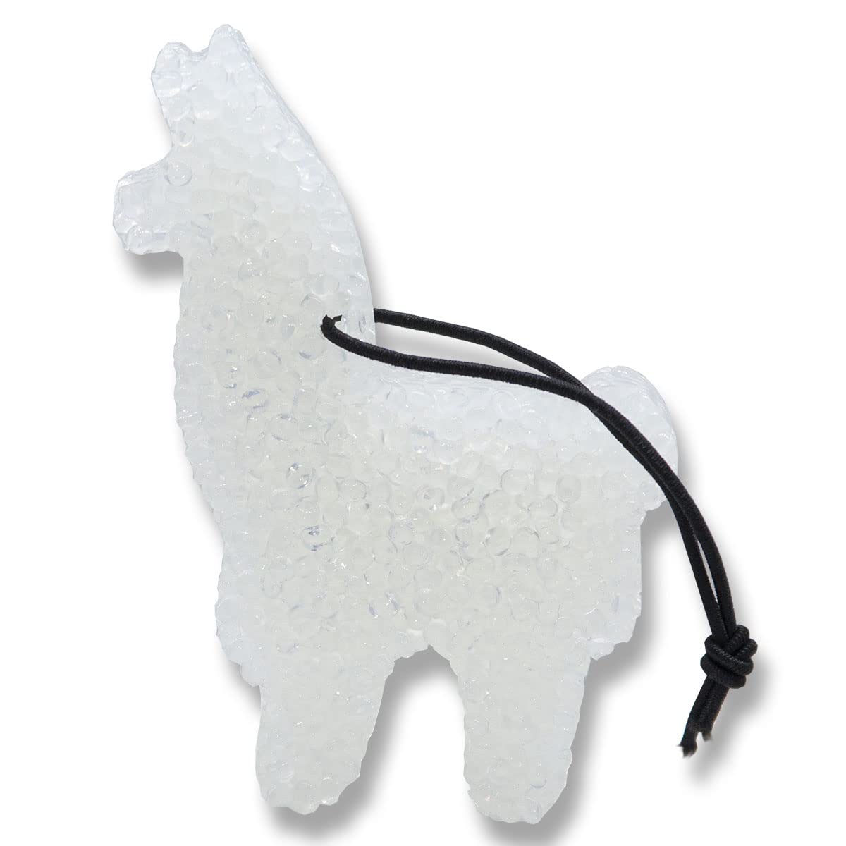 Leather and Lace, Lone Star Candles and More’s Original Aroma of Genuine Leather and Creamy Vanilla, Car & Air Freshener, USA Made in Texas, White Llama 1-Pack