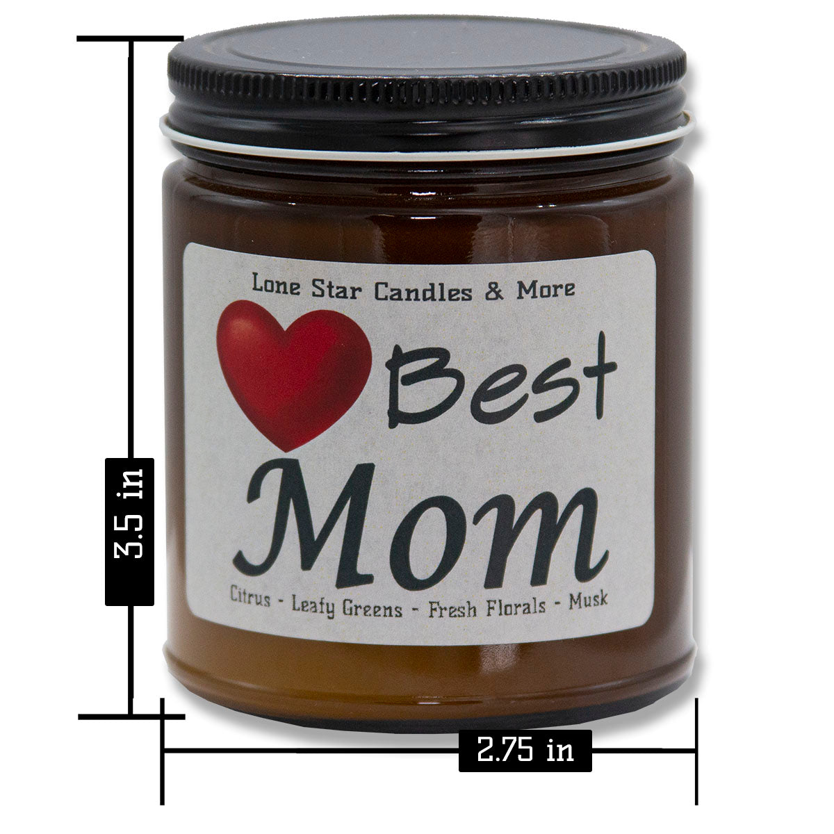 Summer Linen, Lone Star Candles & More's Premium Hand Poured Strongly Scented Soy Wax Gift Candle, A Breath of Fresh Air and Clean Linens, USA Made in Texas, Amber Glass Jar 9oz Best Mom