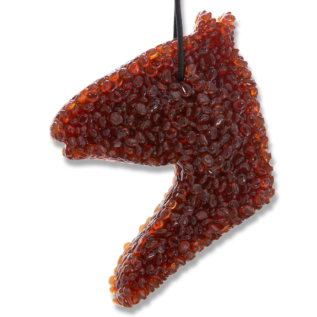 Lone Star Candles & More’s Premium Strongly Scented Freshies, Car & Air Freshener, USA Made, Brown Horse Head 1-Pack
