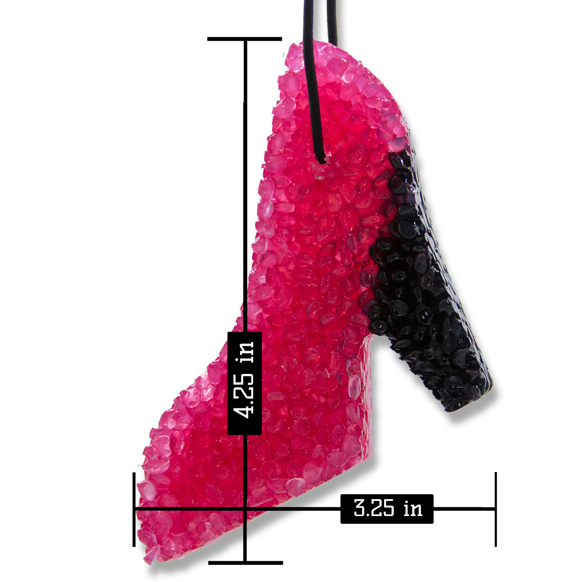 Lone Star Candles & More's Premium Strongly Scented Freshies, Car & Air Freshener, USA Made, High Heel 1-Pack