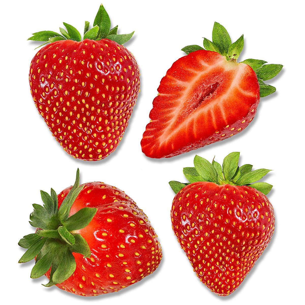 Strawberry, Lone Star Candles & More's Premium Strongly Scented Freshies, Candles, & Melts. An Aroma of Sweet & Juicy Strawberries with a Hint of Sugar, USA Made