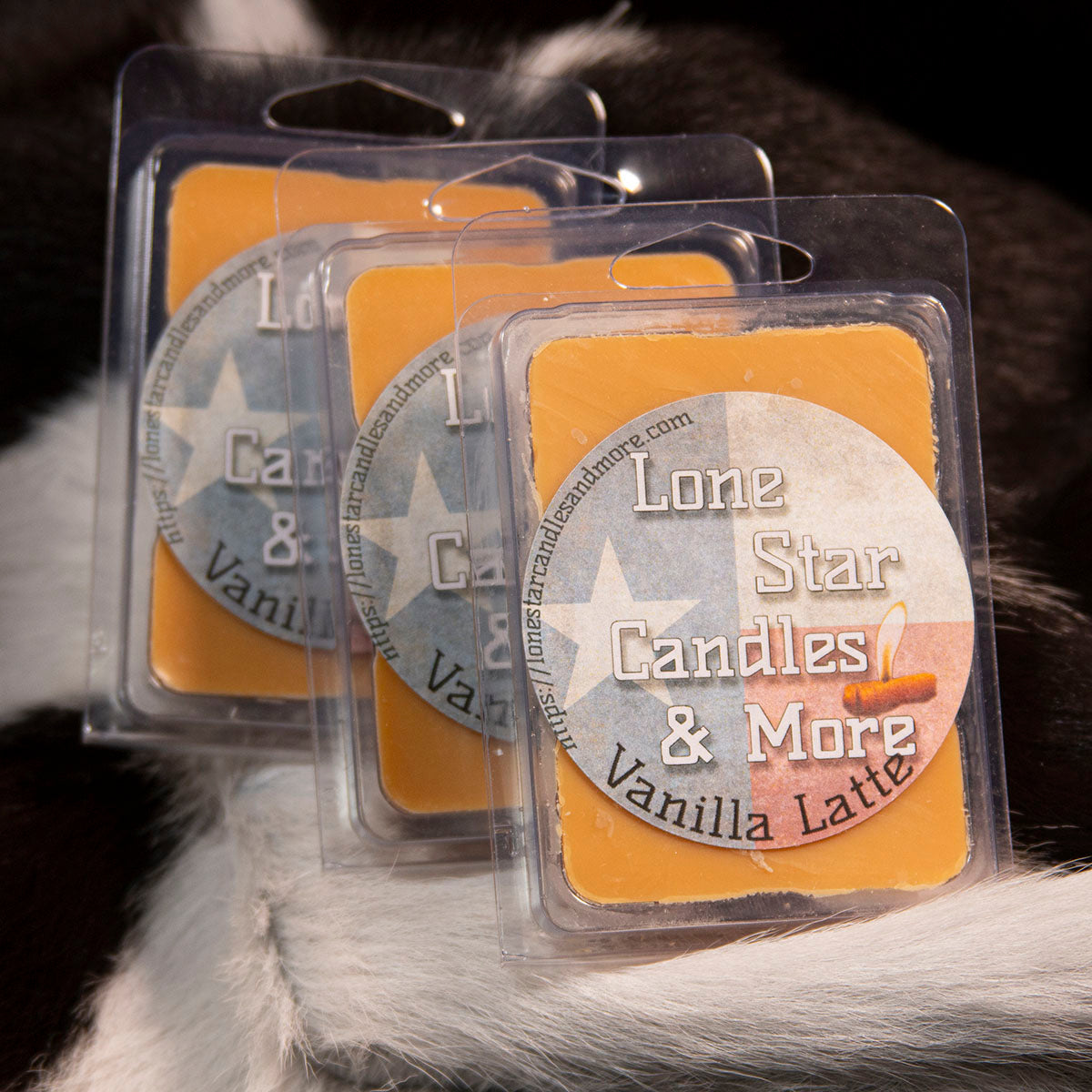 Vanilla Latte, USA Made, Lone Star Candles & More's Premium Hand Poured Strongly Scented Wax Melts, Freshies, & Candles. The perfect Hazelnut Latte with Vanilla