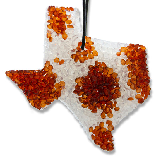 Red Hot Cinnamon, Lone Star Candles & More's Premium Strongly Scented Freshies, Red Hot Candy Like in the Theatre, Car & Air Freshener, USA Made in Texas, TX Cowhide 1-Pack