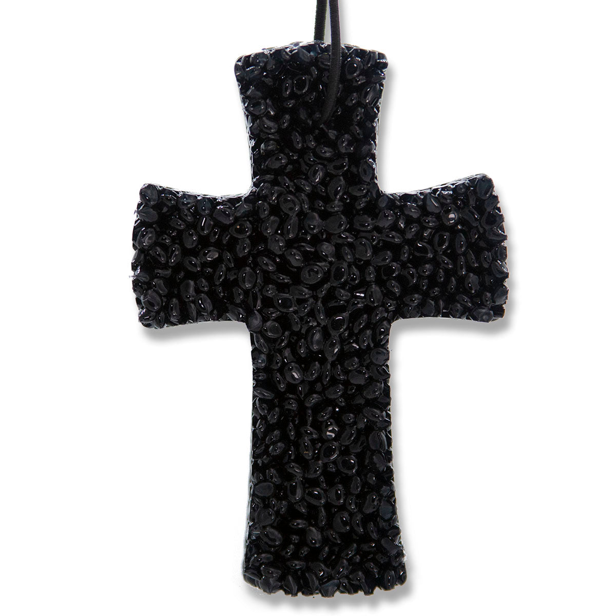 Lone Star Candles & More's Premium Strongly Scented Freshies, Car & Air Freshener, USA Made, Black Cross 1-Pack