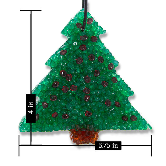 Lone Star Candles & More's Premium Strongly Scented Freshies, Car & Air Freshener, USA Made, Christmas Tree 1-Pack