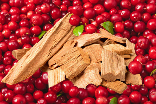 Cranberries & Sandalwood, Lone Star Candles & More's Premium Strongly Scented Freshies, Candles, & Melts. A Delightful Mix of Spiced Cranberry, & Sandalwood, USA Made