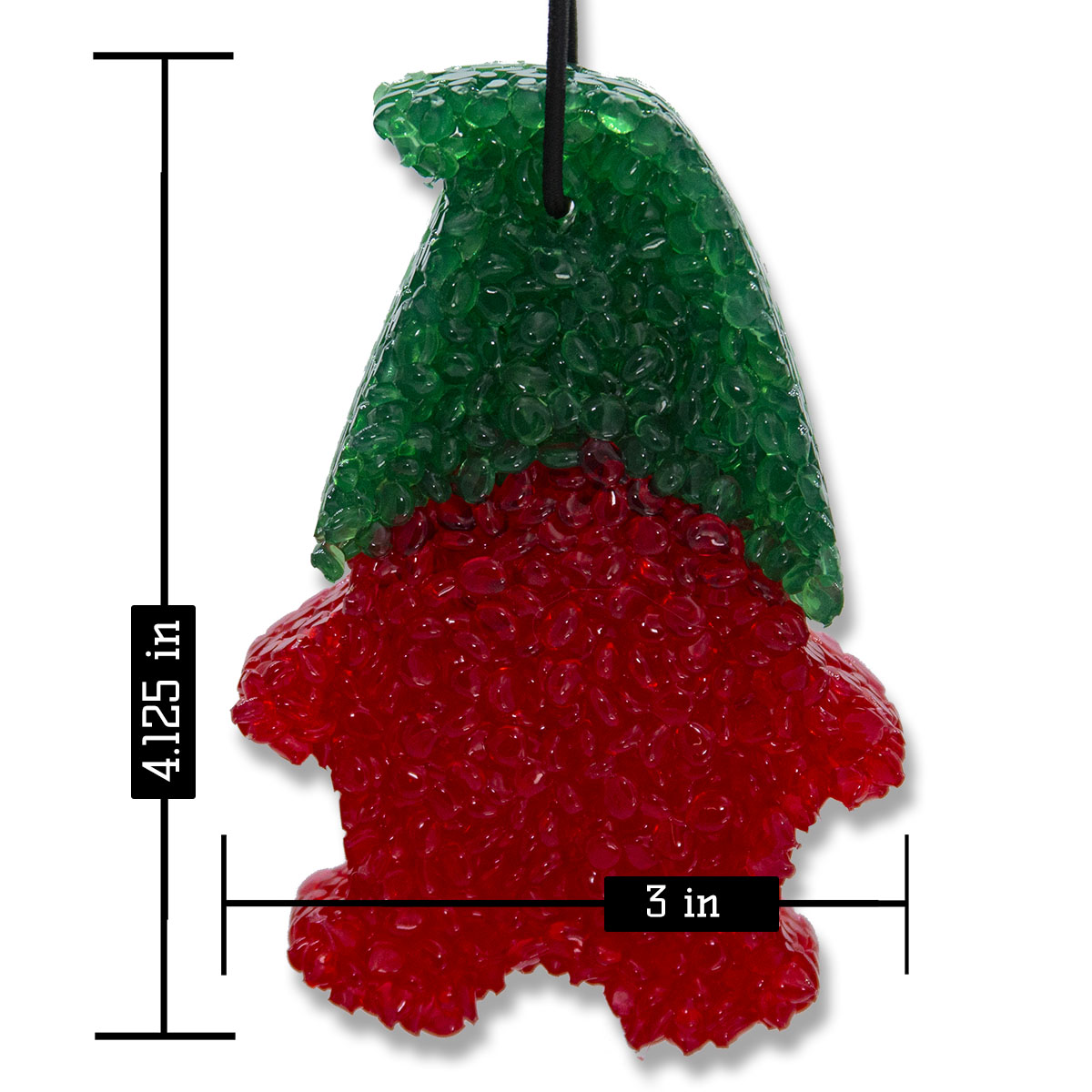 Lone Star Candles & More's Premium Strongly Scented Freshies, Car & Air Freshener, USA Made, Gnome 1-Pack