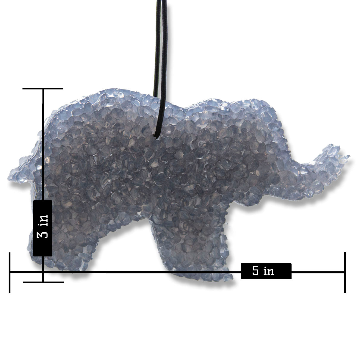 Lone Star Candles & More's Premium Strongly Scented Freshies, Car & Air Freshener, USA Made, Elephant 1-Pack