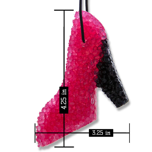 Lone Star Candles & More's Premium Strongly Scented Freshies, Car & Air Freshener, USA Made, High Heel 1-Pack