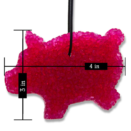 Lone Star Candles & More's Premium Strongly Scented Freshies, Car & Air Freshener, USA Made, Pig 1-Pack